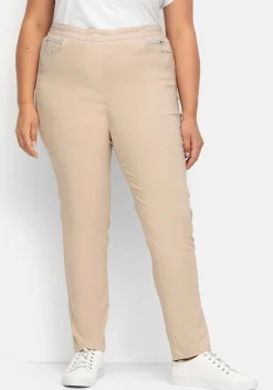 Gerade Bengalinhose mit hohem Schlupfbund