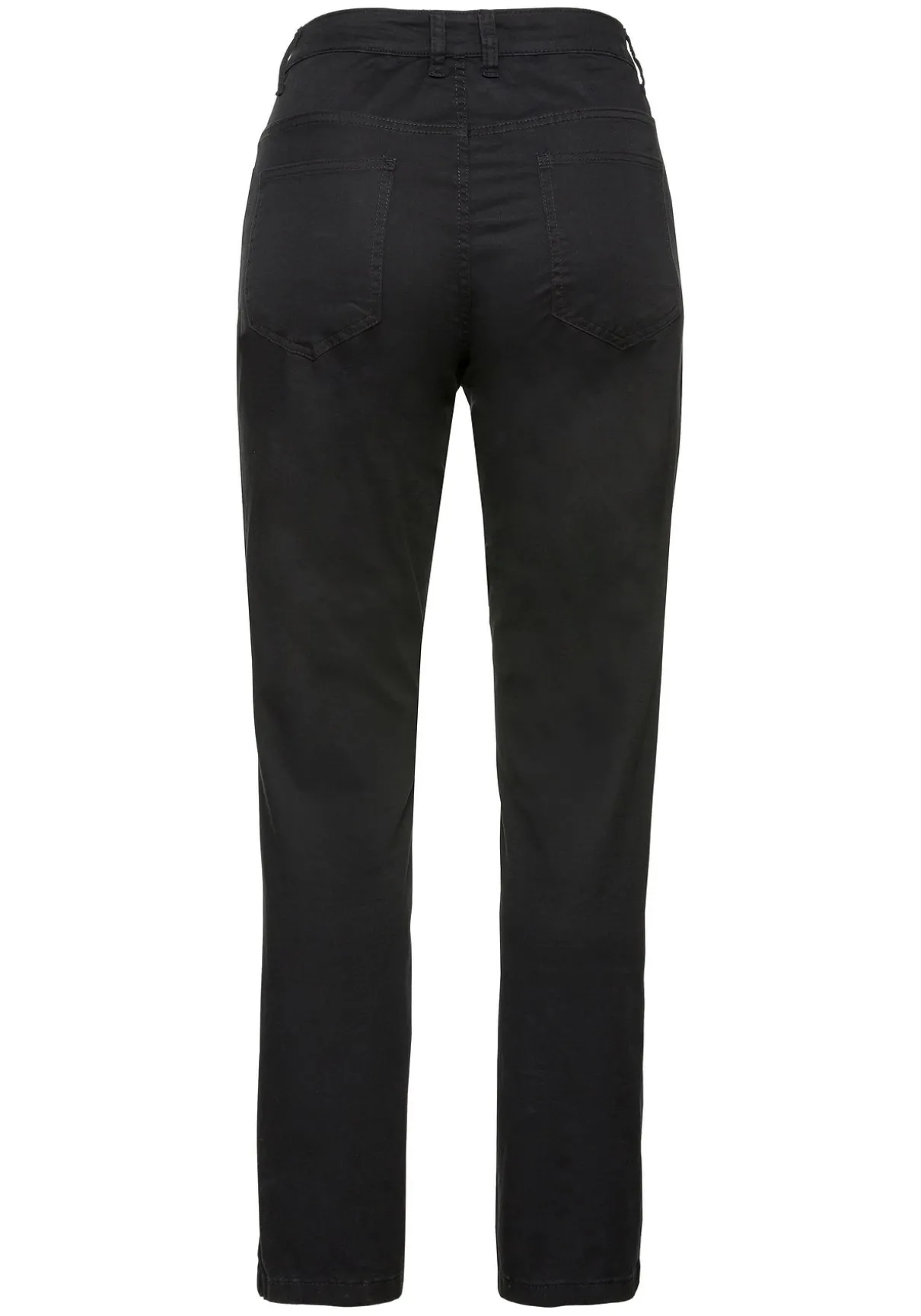 Gerade Hose aus Baumwoll-Twill