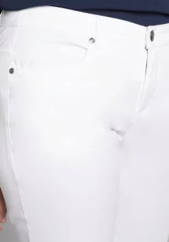 Gerade Hose aus Baumwoll-Twill