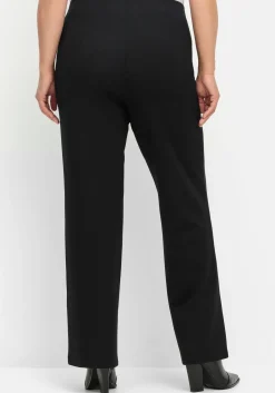 Gerade Hose aus Interlock, mit elastischem Bund