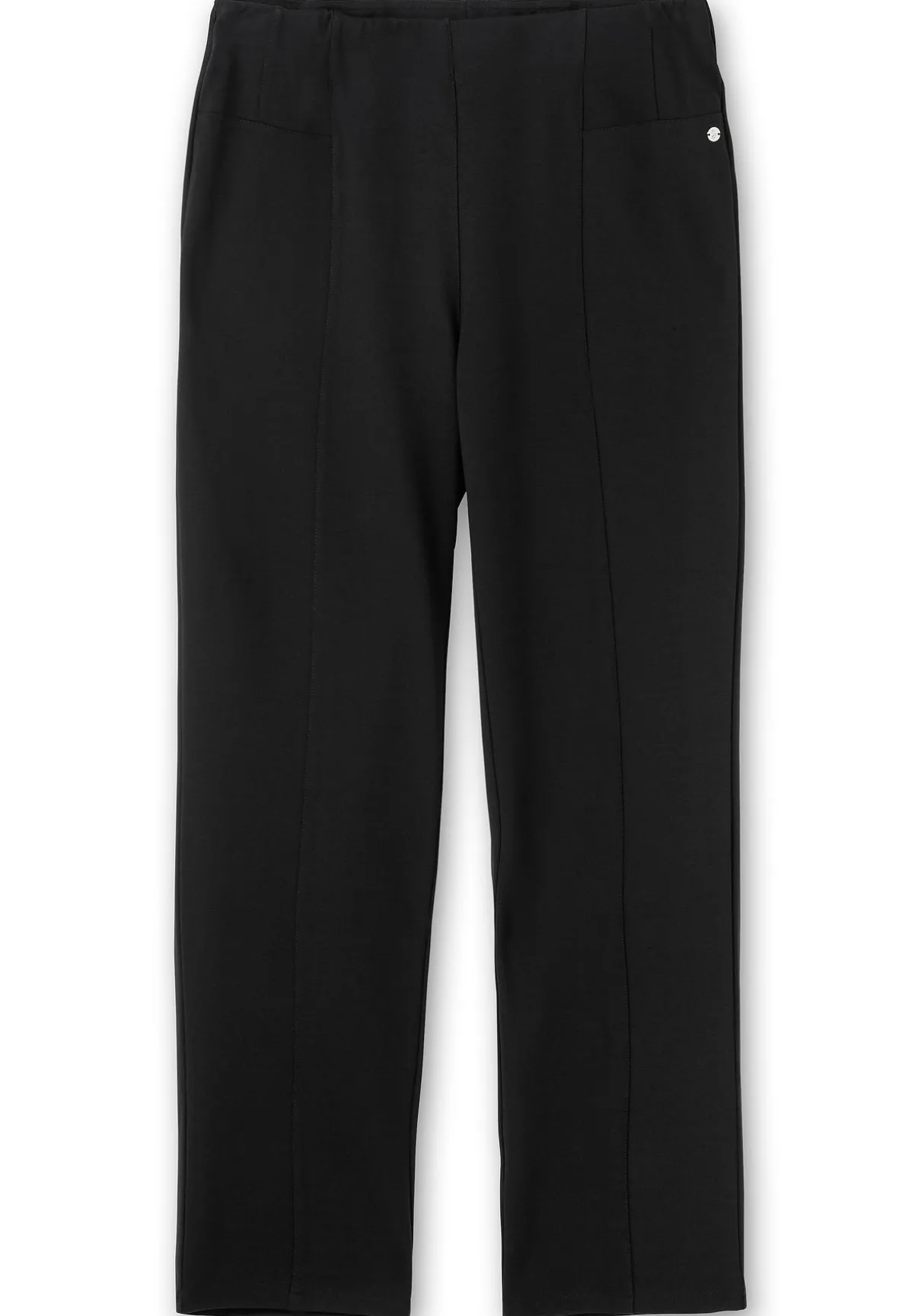 Gerade Hose aus Interlock, mit elastischem Bund