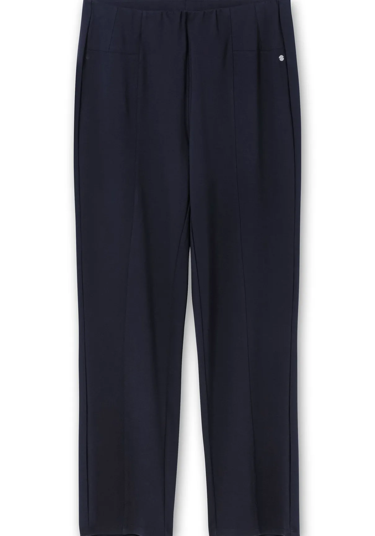 Gerade Hose aus Interlock, mit elastischem Bund