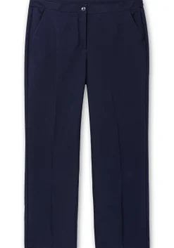 Gerade Hose mit Bügelfalten