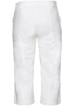 Gerade 3/4-Hose mit Krempelfunktion