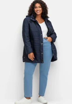 Gerade Jeans im extrahohen Paperbag-Schnitt