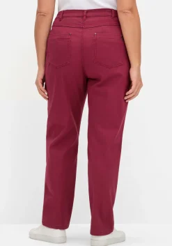 Gerade Jeans in Ankle-Länge, Five-Pocket-Form