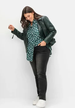 Gerade Jeans in Curvy-Schnitt MANUELA