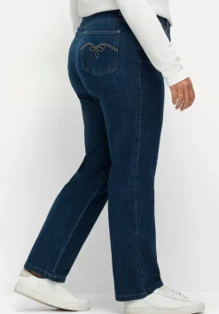 Gerade Jeans in 5-Pocket-Form