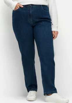 Gerade Jeans in 5-Pocket-Form