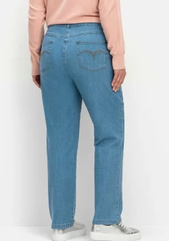 Gerade Jeans in 5-Pocket-Form