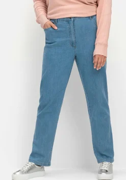 Gerade Jeans in 5-Pocket-Form