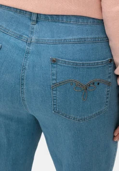 Gerade Jeans in 5-Pocket-Form