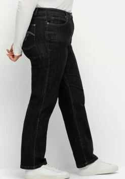 Gerade Jeans in 5-Pocket-Form