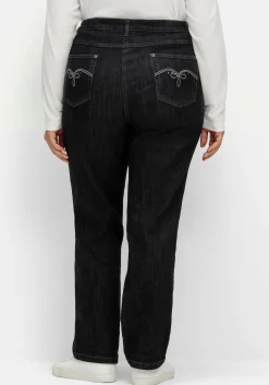 Gerade Jeans in 5-Pocket-Form