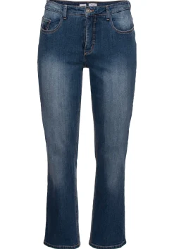 Gerade Jeans mit Shaping-Einsatz