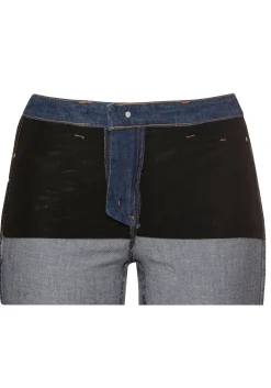 Gerade Jeans mit Shaping-Einsatz