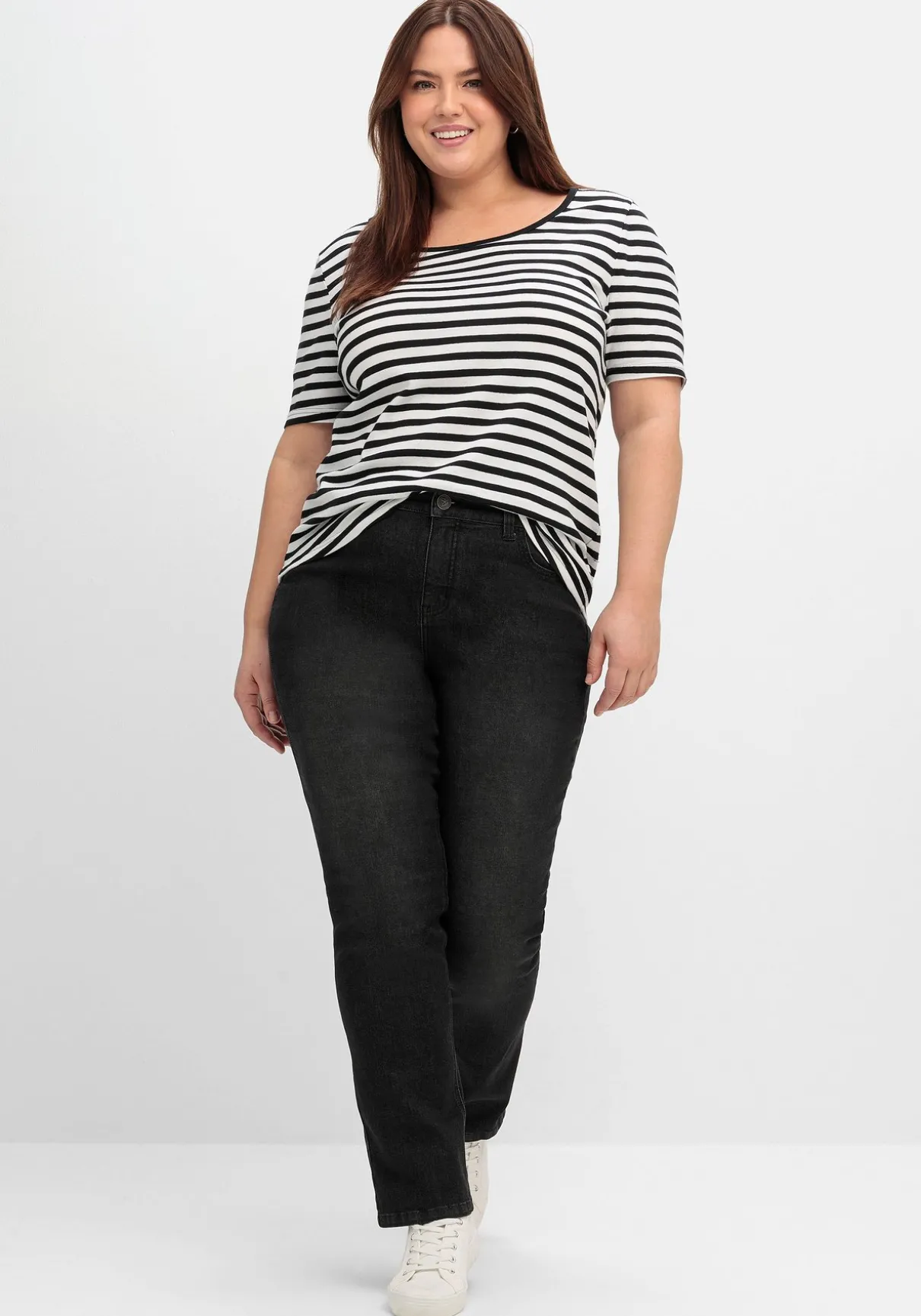 Gerade Jeans mit TruTemp365® Fasern