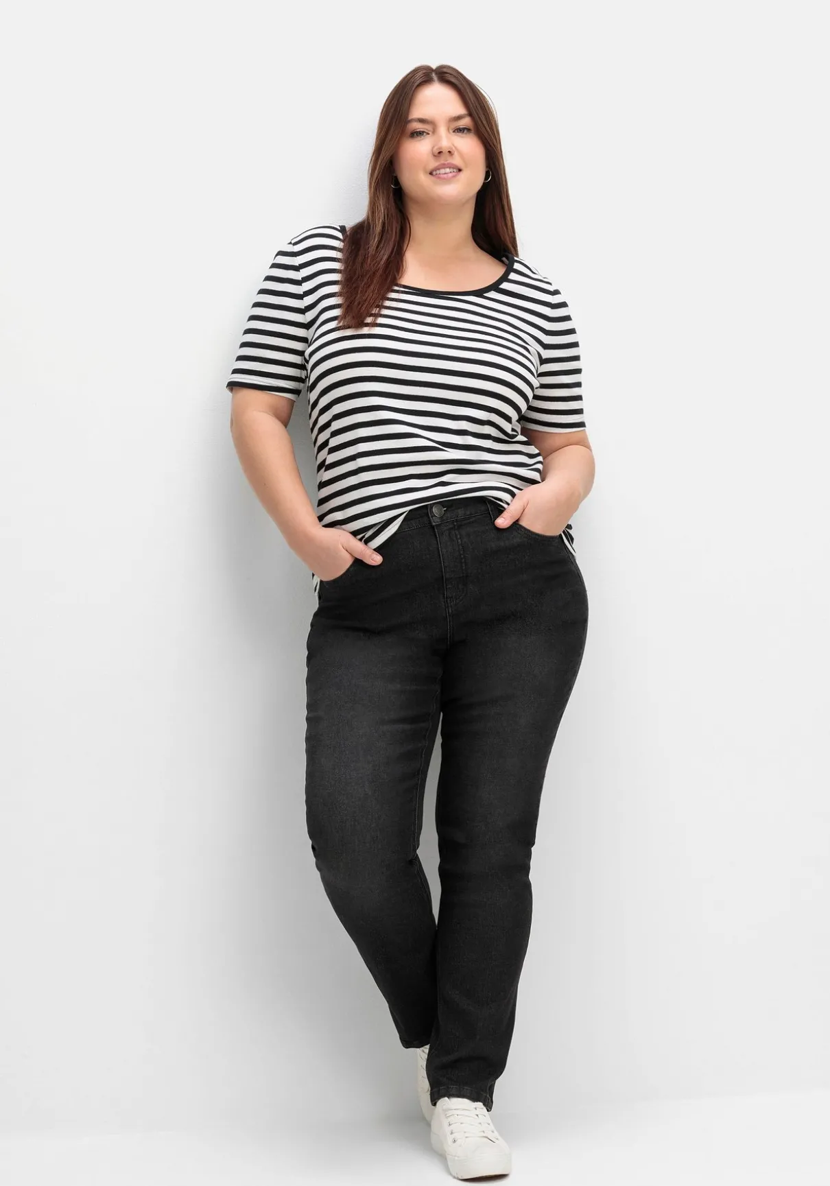 Gerade Jeans mit TruTemp365® Fasern