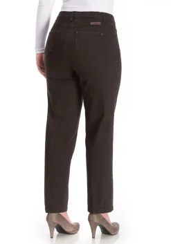 Gerade Stretch-Jeans, bei sehr kräftigen Beinen