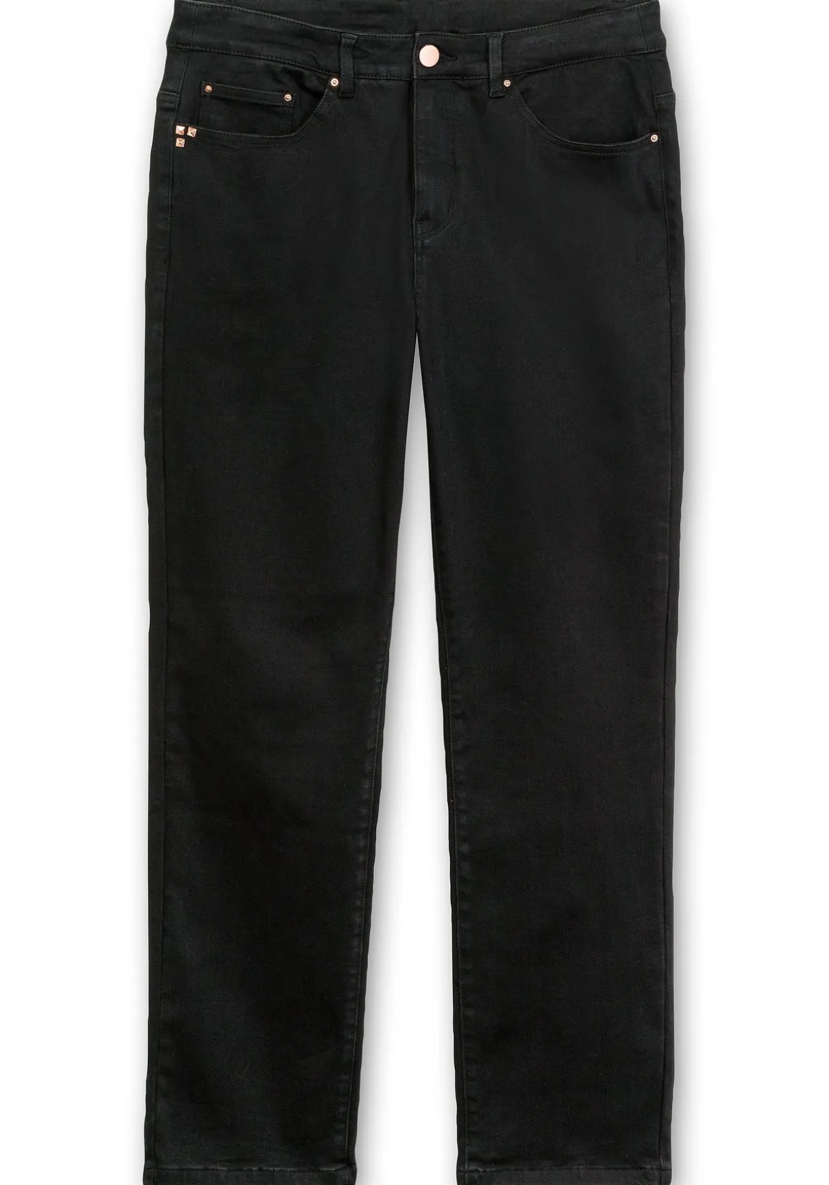 Gerade Stretch-Jeans mit Bodyforming-Effekt