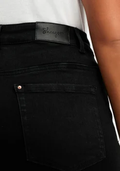 Gerade Stretch-Jeans mit Bodyforming-Effekt