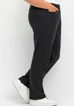 Gerade Thermohose mit Komfortbund