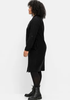 Hemdblusenkleid aus weichem Cord