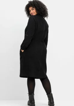 Hemdblusenkleid aus weichem Cord