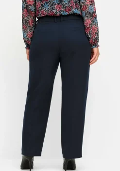 High-Waist-Hose mit Bügelfalten