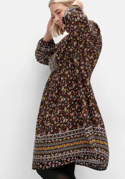 Hängerchen-Kleid im Mustermix, in A-Linie