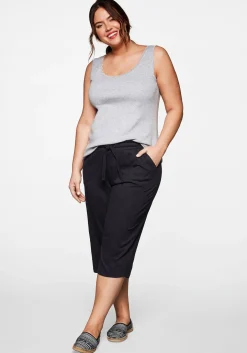 3/4-Hose mit Schlupfbund, aus Jersey