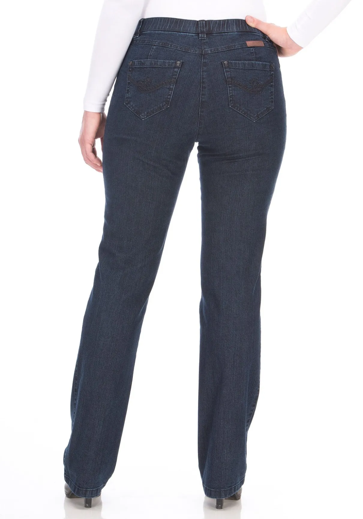 Jeans in Quer-Stretch-Qualität, mit Komfortbund