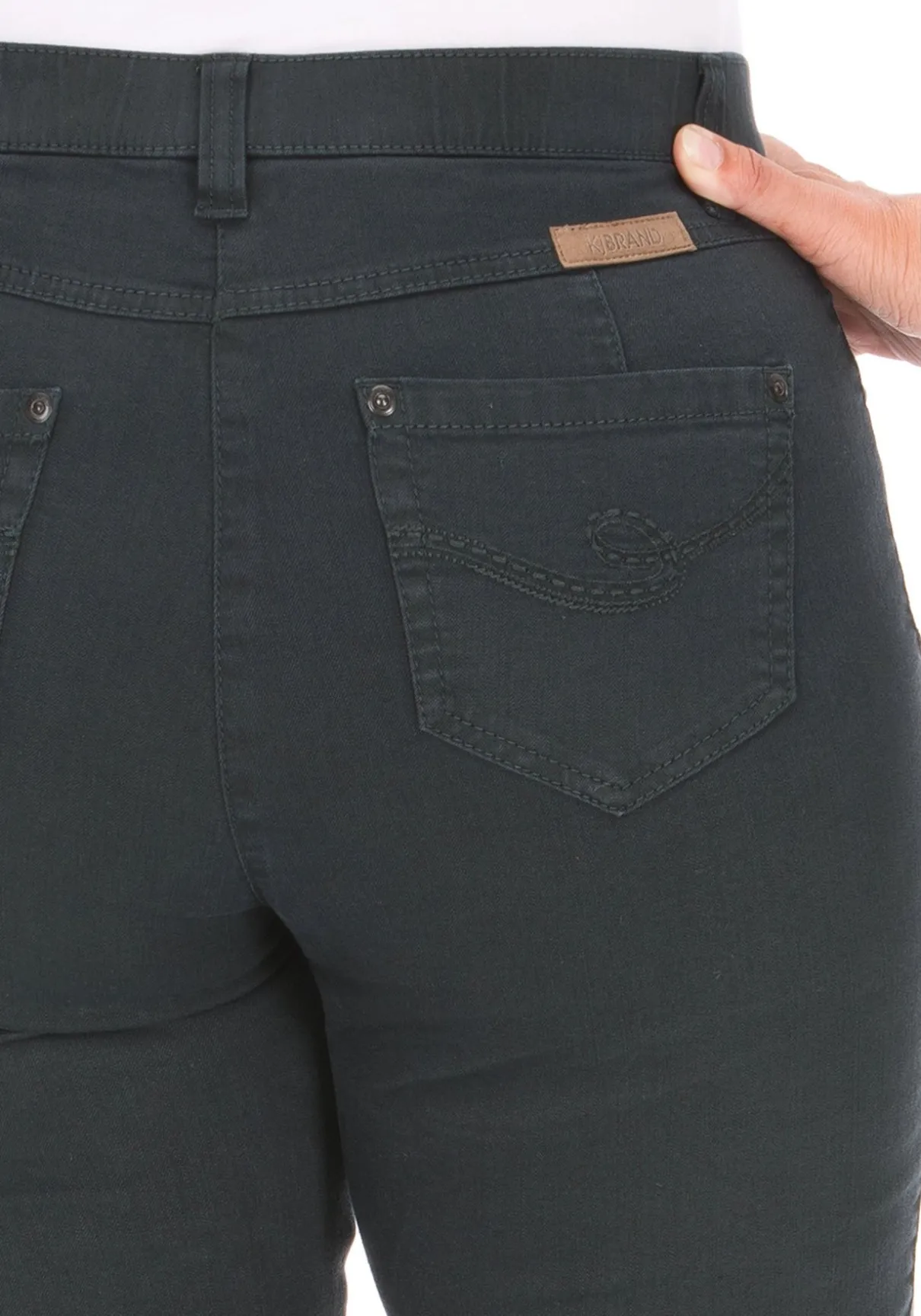 Jeans in Quer-Stretch-Qualität, mit Komfortbund