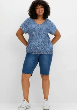 Jeansbermudas im Curvy-Schnitt SUSANNE