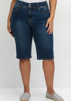 Jeans-Bermudas im Curvy-Schnitt MANUELA