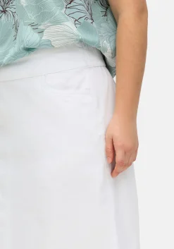 Jeansrock mit Taschen, in A-Linie