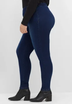 Jeggings in individueller Waschung