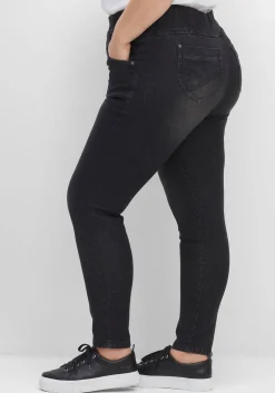Jeggings mit breitem Gummibund