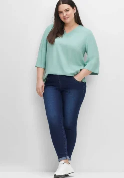 Jeggings mit breitem Gummibund