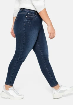 Jeggings mit Gummibund und Gürtelschlaufen
