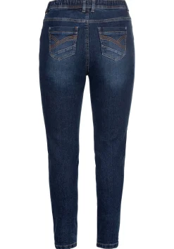 Jeggings mit Gummibund und Gürtelschlaufen