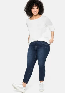 Jeggings mit Gummibund und Gürtelschlaufen