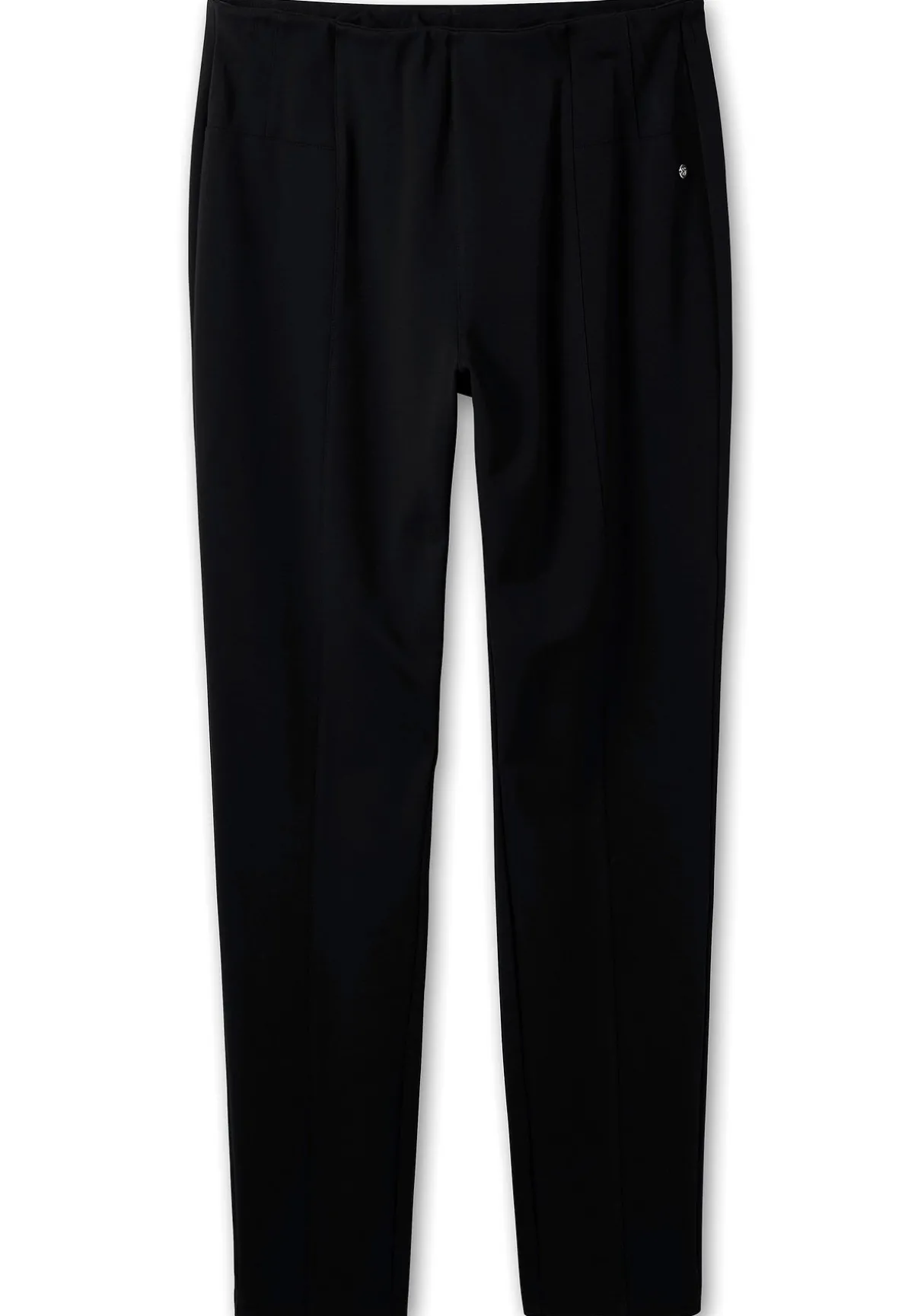 Jerseyhose aus Interlock, schmale Beinform