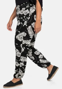 Jerseyhose im Joggpants-Stil, mit Alloverprint