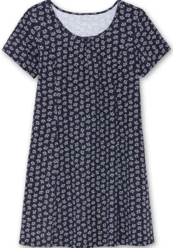 Jerseykleid mit schwingendem Rockteil