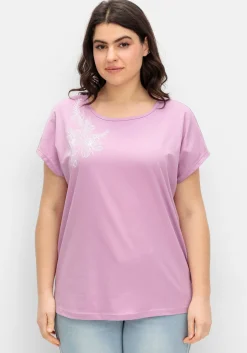 Jerseyshirt mit Blumenprint