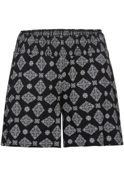 Jerseyshorts mit Smokbund und zwei Taschen