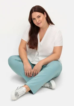 Joggpants mit Rundum-Dehnbund und Bindeband