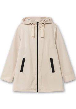 Kapuzenjacke in leichter Qualität, mit Kontrastdetails