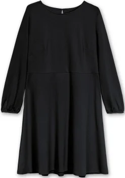 Kleid aus Interlock, mit ausgestelltem Rock